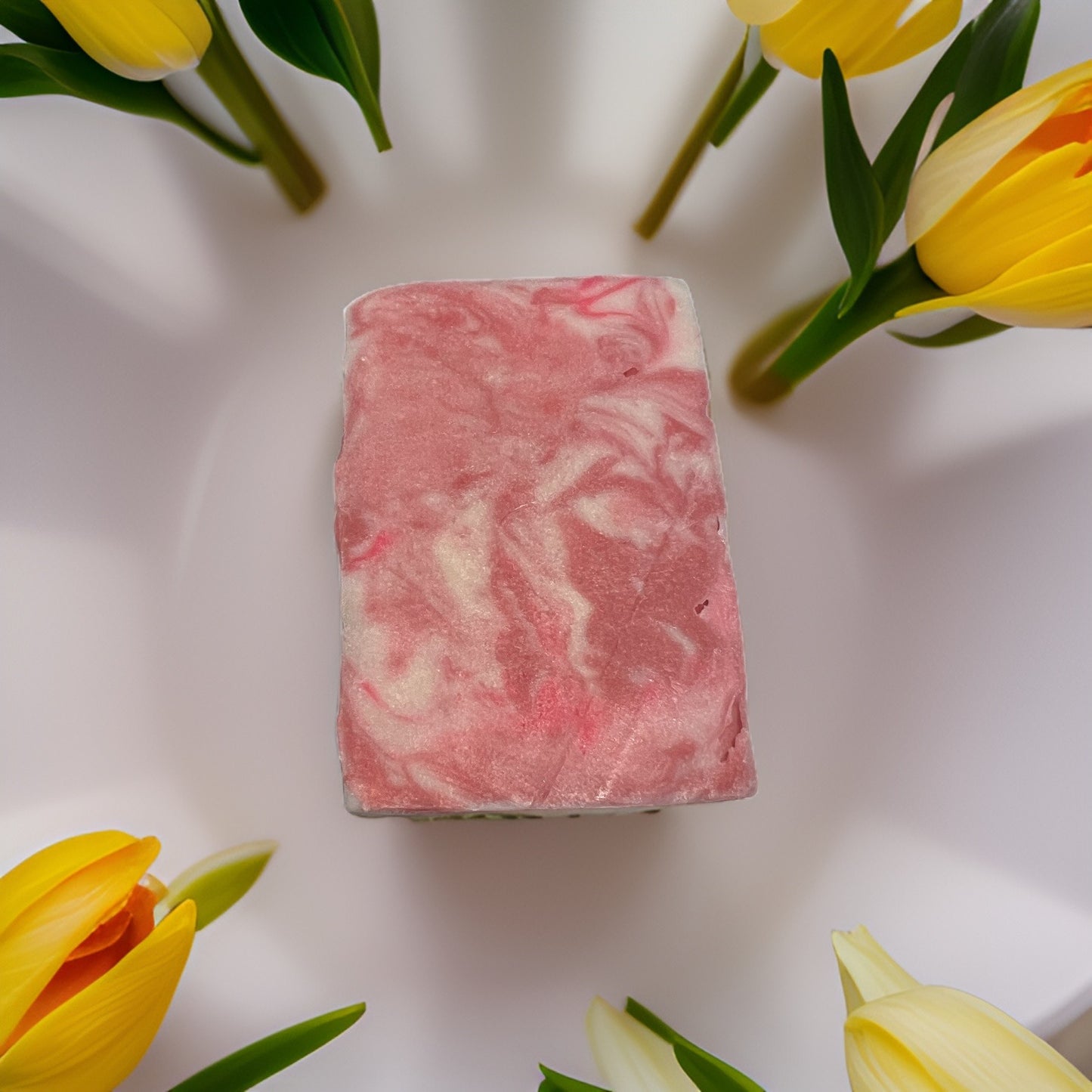 Cranberry Aspen Swirl Goat Milk Soap Bar